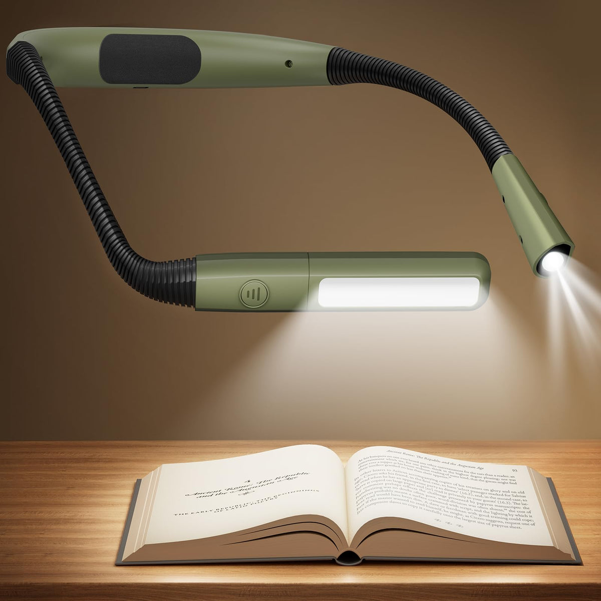 Neck reading light - Green
